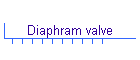 Diaphram valve